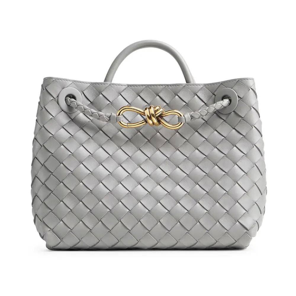 BV SMALL ANDIAMO BAG · STERLING