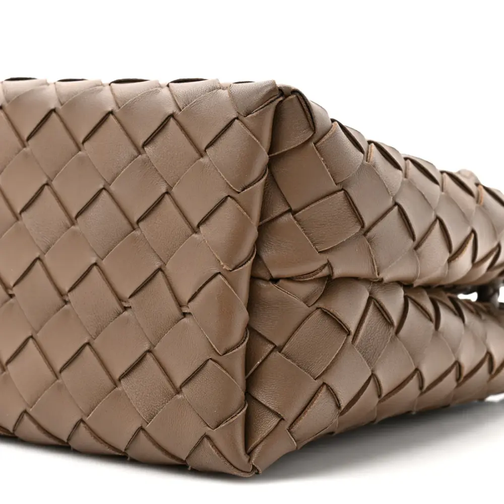 BOTTEGA VENETA BV SMALL ANDIAMO BAG PINECONE GHW