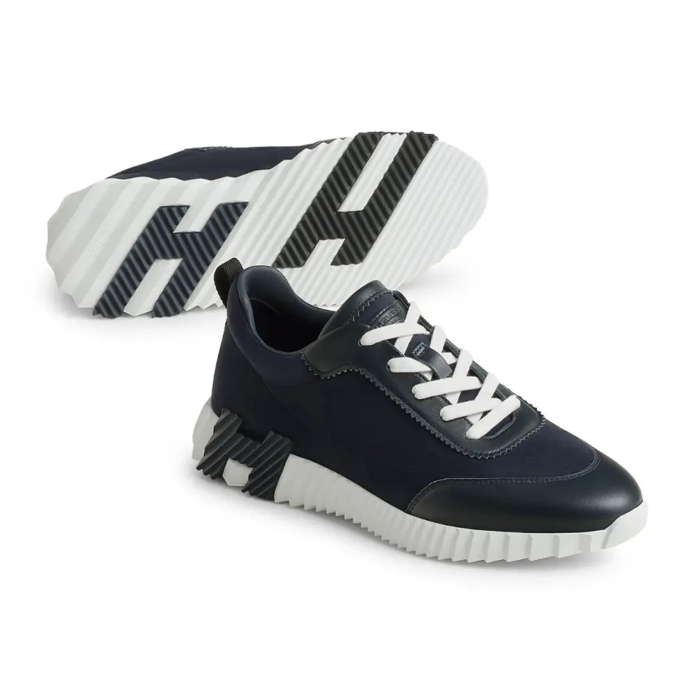 BOUNCING · MARINE NAVY LEATHER