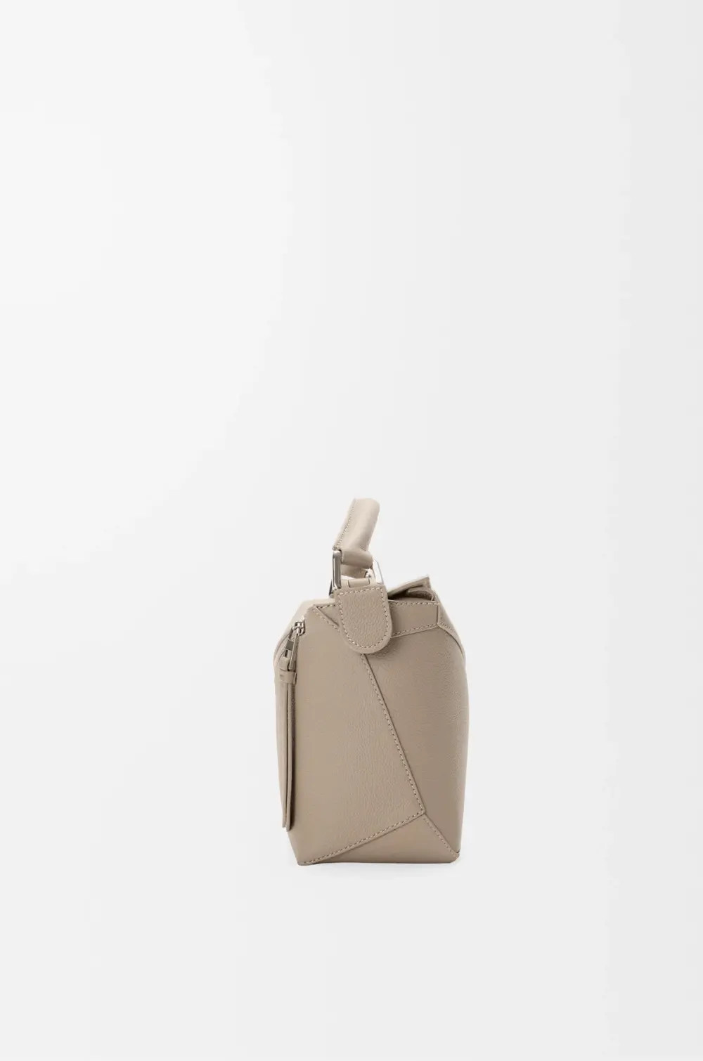 LOEWE SMALL PUZZLE BAG SOFT GRAINED CALFSKIN CLAY SHW