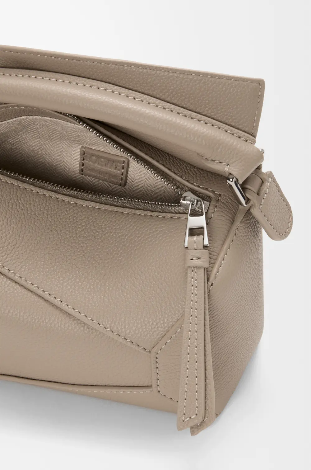 LOEWE MINI PUZZLE BAG CLAY SHW