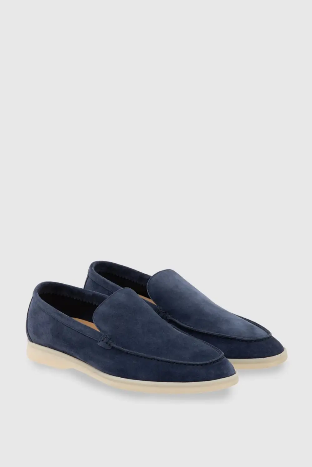 PIANA SUMMER CHAMRS WALK LOAFER MEN SUEDE · CLASSIC BLUE (W019)