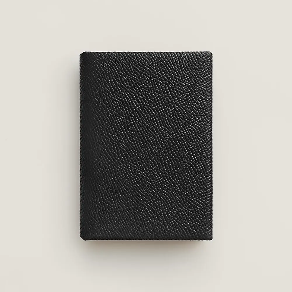 CALVI DUO CARD HOLDER · BLACK EPSOM