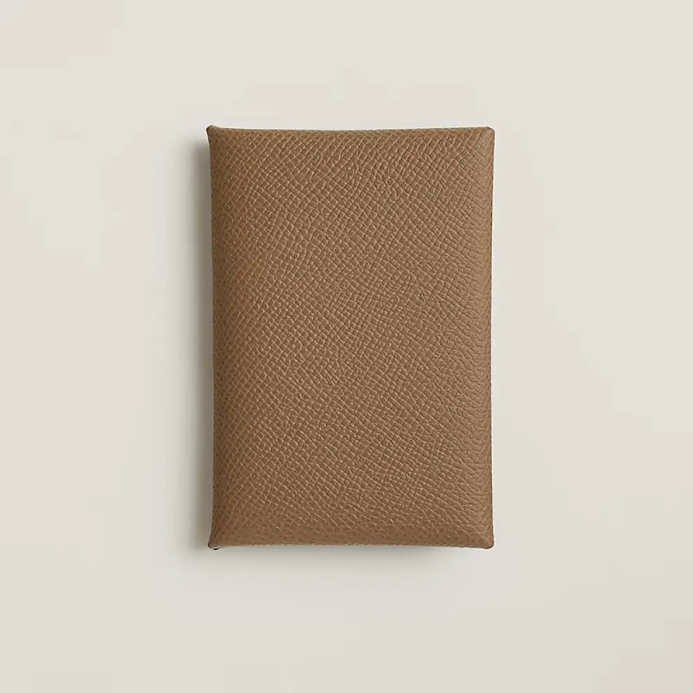 CALVI CARD HOLDER · ALEZAN / VERT PEPPERMINT EPSOM