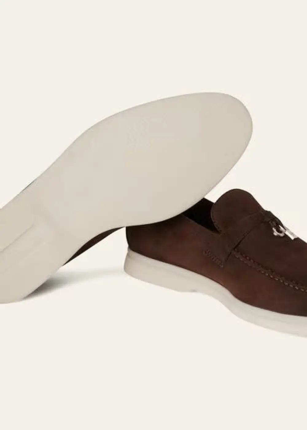 LORO PIANA SUMMER CHARMS WALK LOAFER CHOCOLATE (H026)