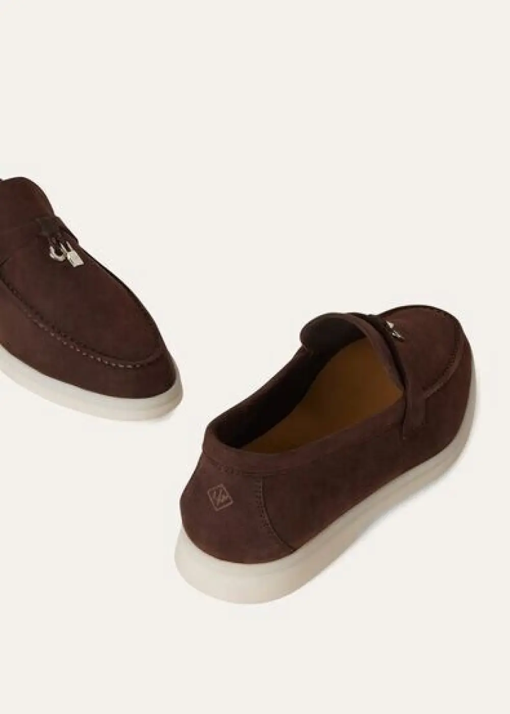 LORO PIANA SUMMER CHARMS WALK LOAFER CHOCOLATE (H026)