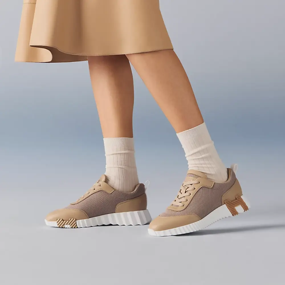 HERMES BOUNCING BEIGE LIN PERFO
