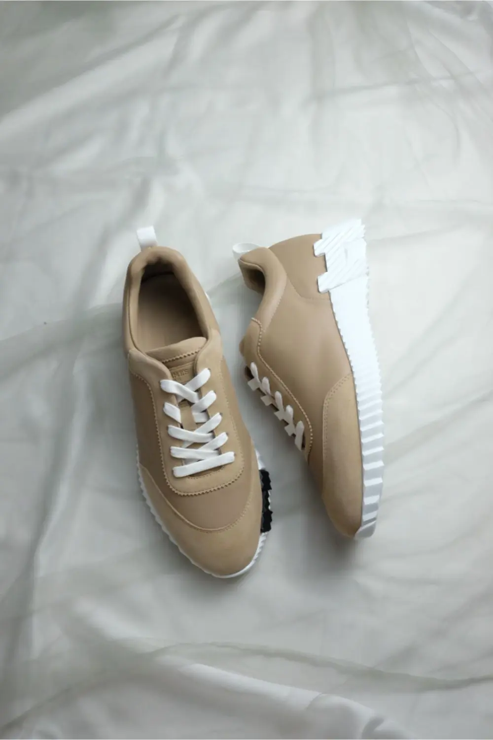 HERMES BOUNCING KRAFT LEATHER