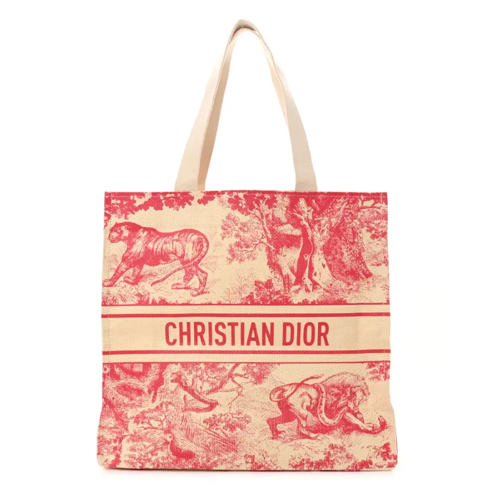 TOTE BAD RIVIERA · BEIGE RED