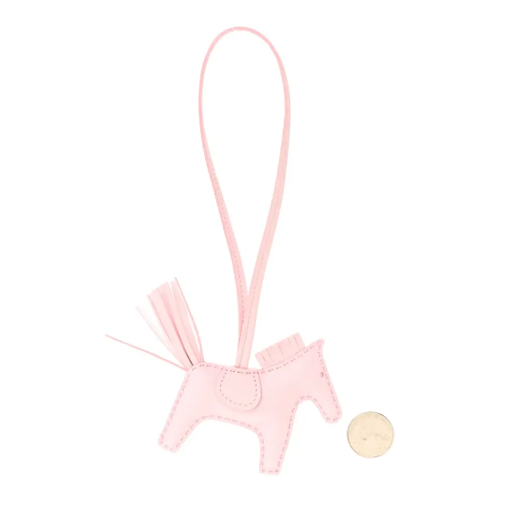 HERMES RODEO CHARM PM ROSE DARLING