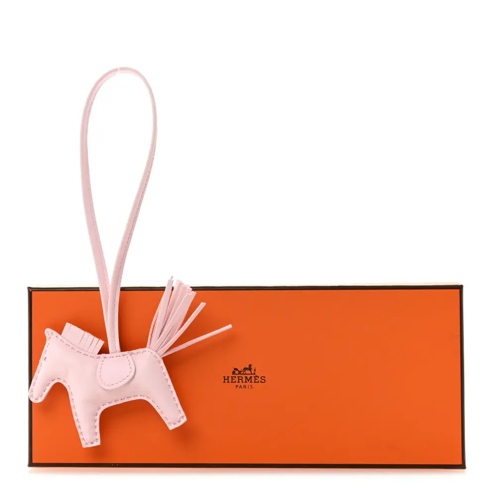 HERMES RODEO CHARM PM ROSE DARLING