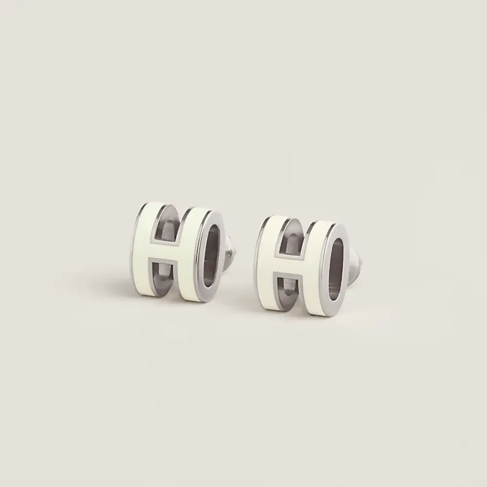 EARRING POP H · WHITE PHW