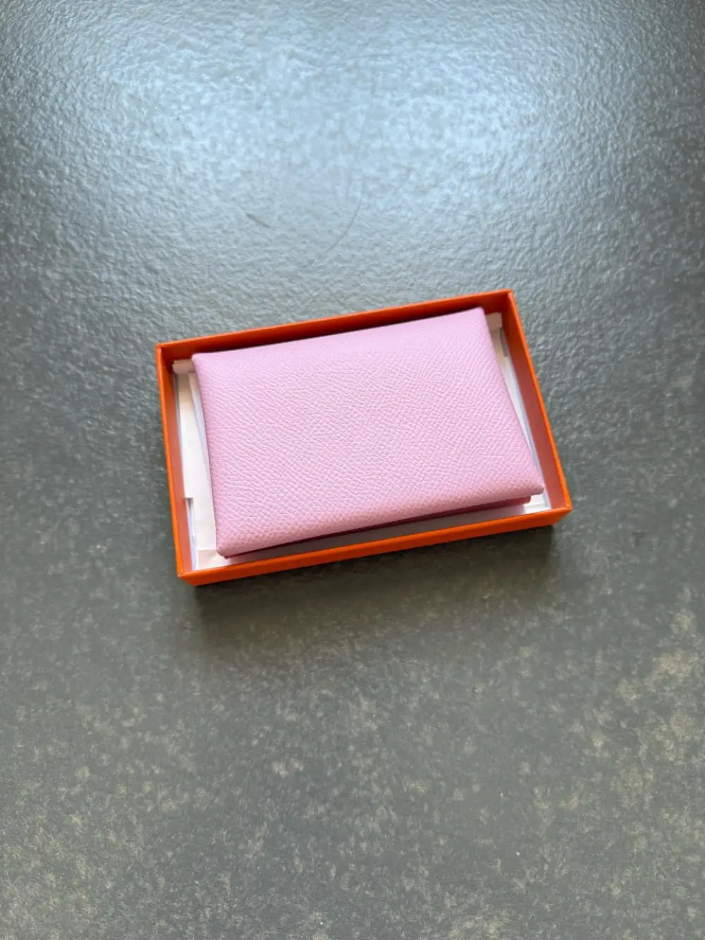 CALVI DUO CARD HOLDER · MAUVE SYLVESTRE EPSOM