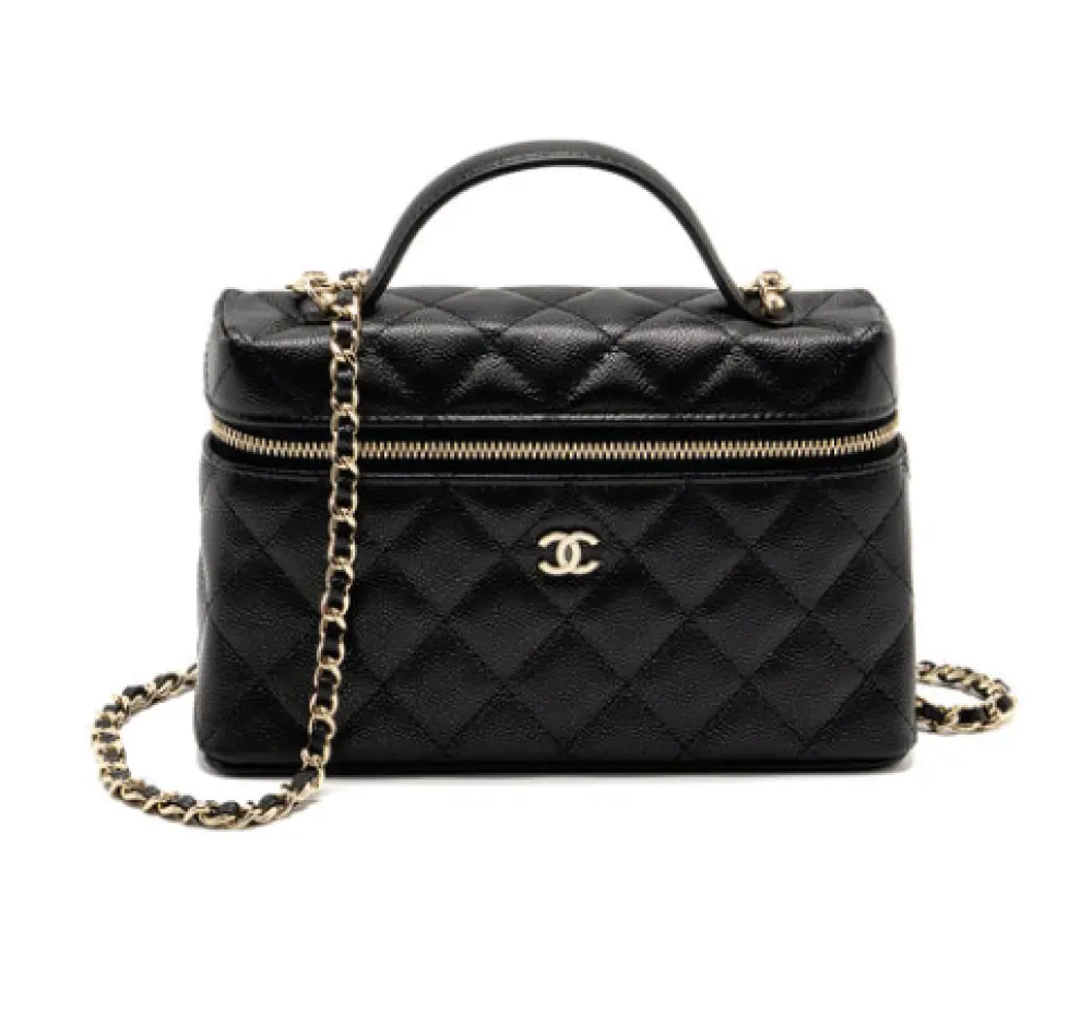VANITY CLUTCH · BLACK GHW