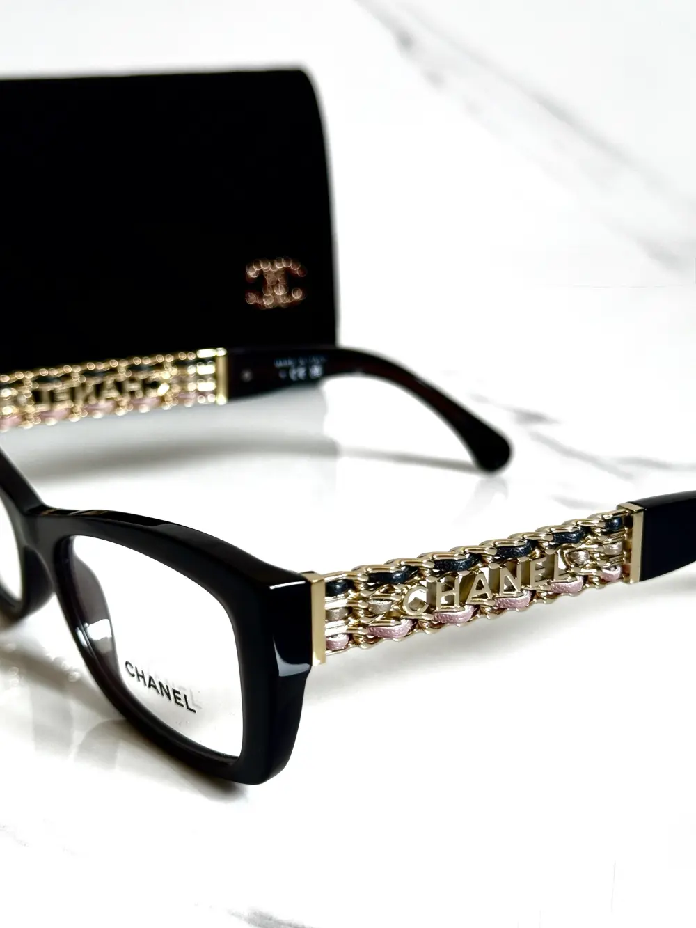 CHANEL CAT EYE EYEGLASSES GREY