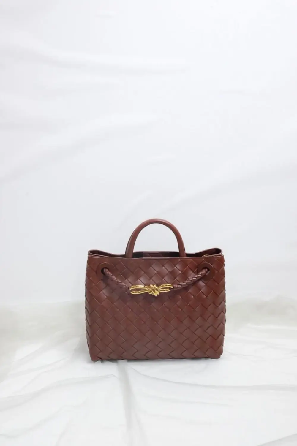 BOTTEGA VENETA BV SMALL ANDIAMO BAG SAPELE