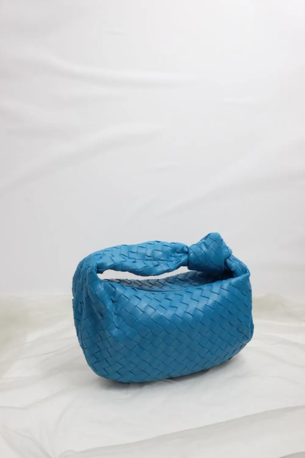 BOTTEGA VENETA BV TEEN JODIE BLUE GHW