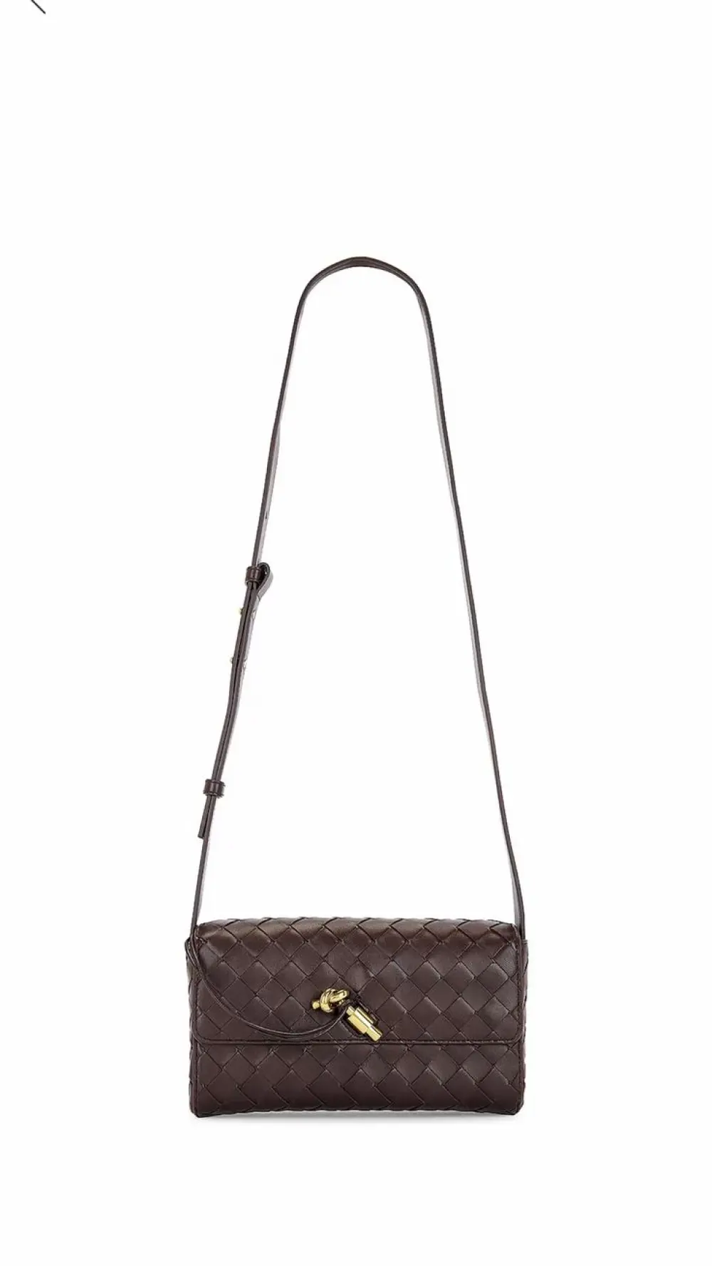 BV MINI ANDIAMO CROSSBODY BAG · FONDANT GHW