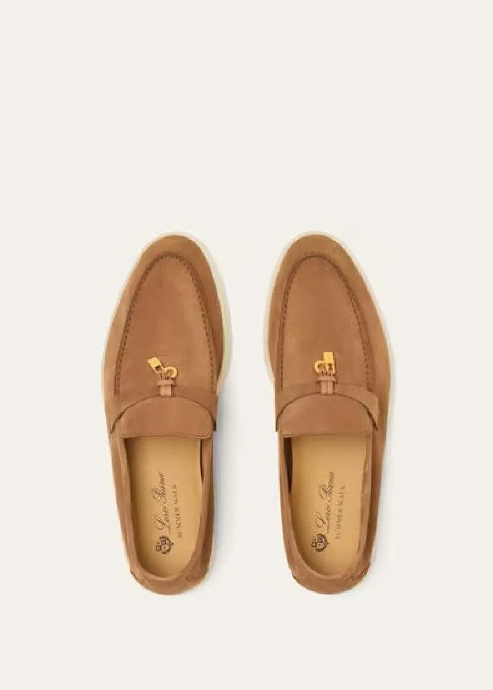 LORO PIANA SUMMER CHARMS WALK LOAFER COLOUR VICUNA (E0HN)