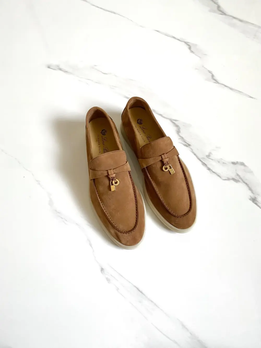 LORO PIANA SUMMER CHARMS WALK LOAFER COLOUR VICUNA (E0HN)