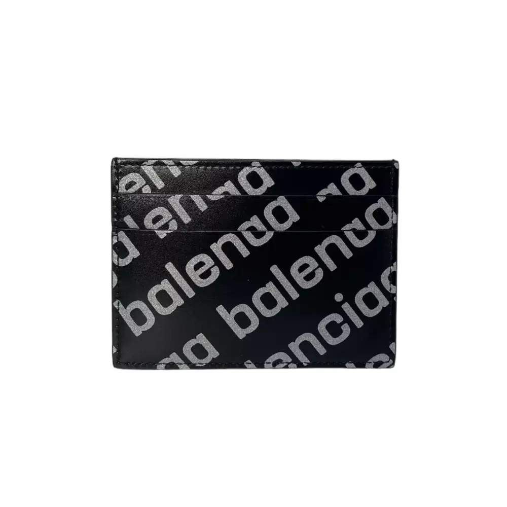 CARD HOLDER REFLECTIVE PRINT · black logo white