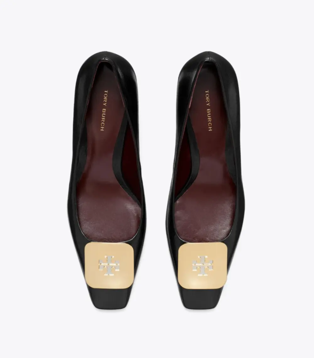 TORY BURCH GEORGIA WEDGE 55MM PERFECT BLACK GHW