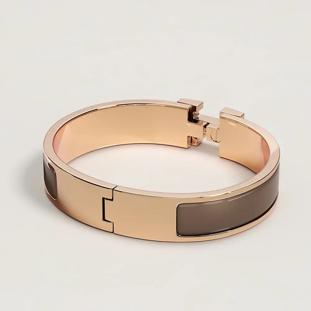 HERMES CLIC H BRACELET ETOUPE RGHW