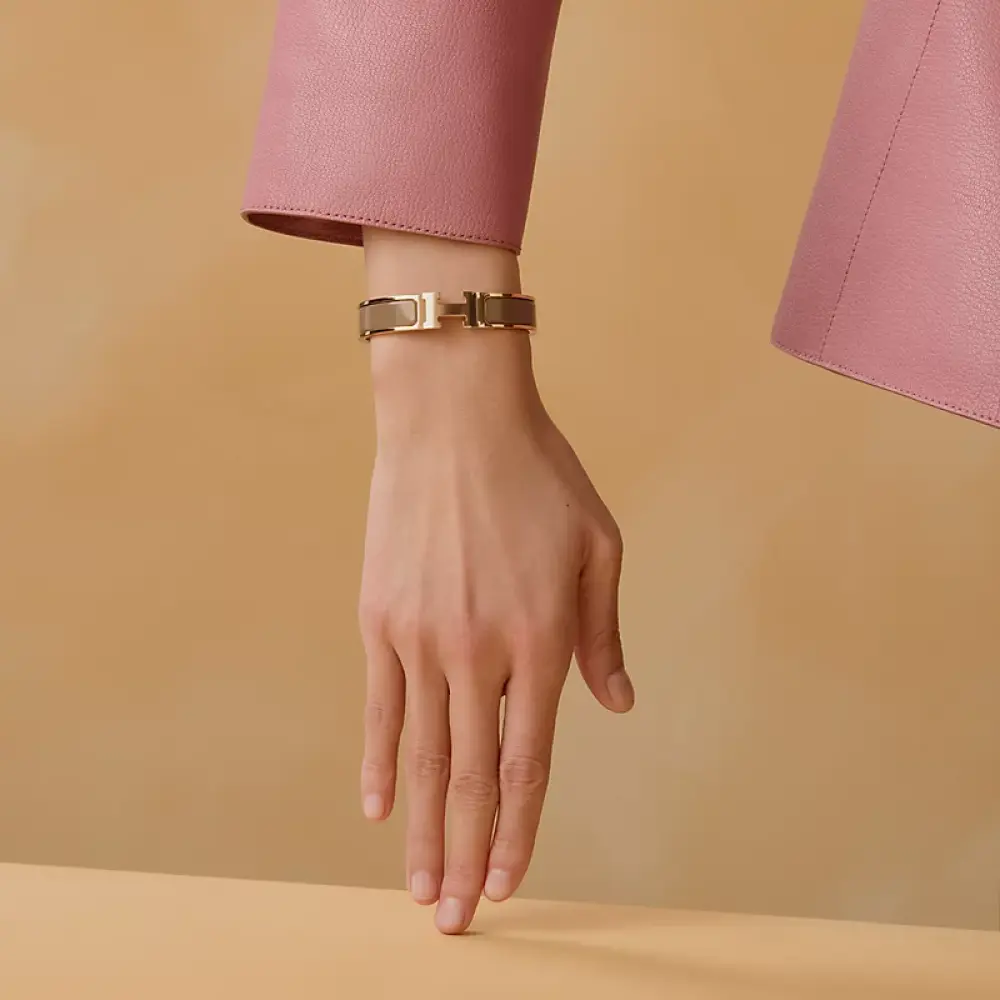 HERMES CLIC H BRACELET ETOUPE RGHW