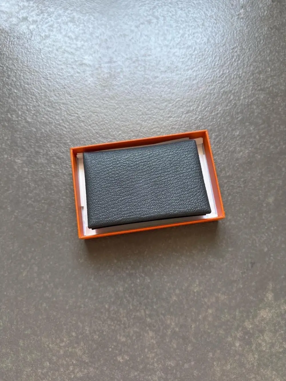 CALVI DUO CARD HOLDER · ARDOISE CHEVRE