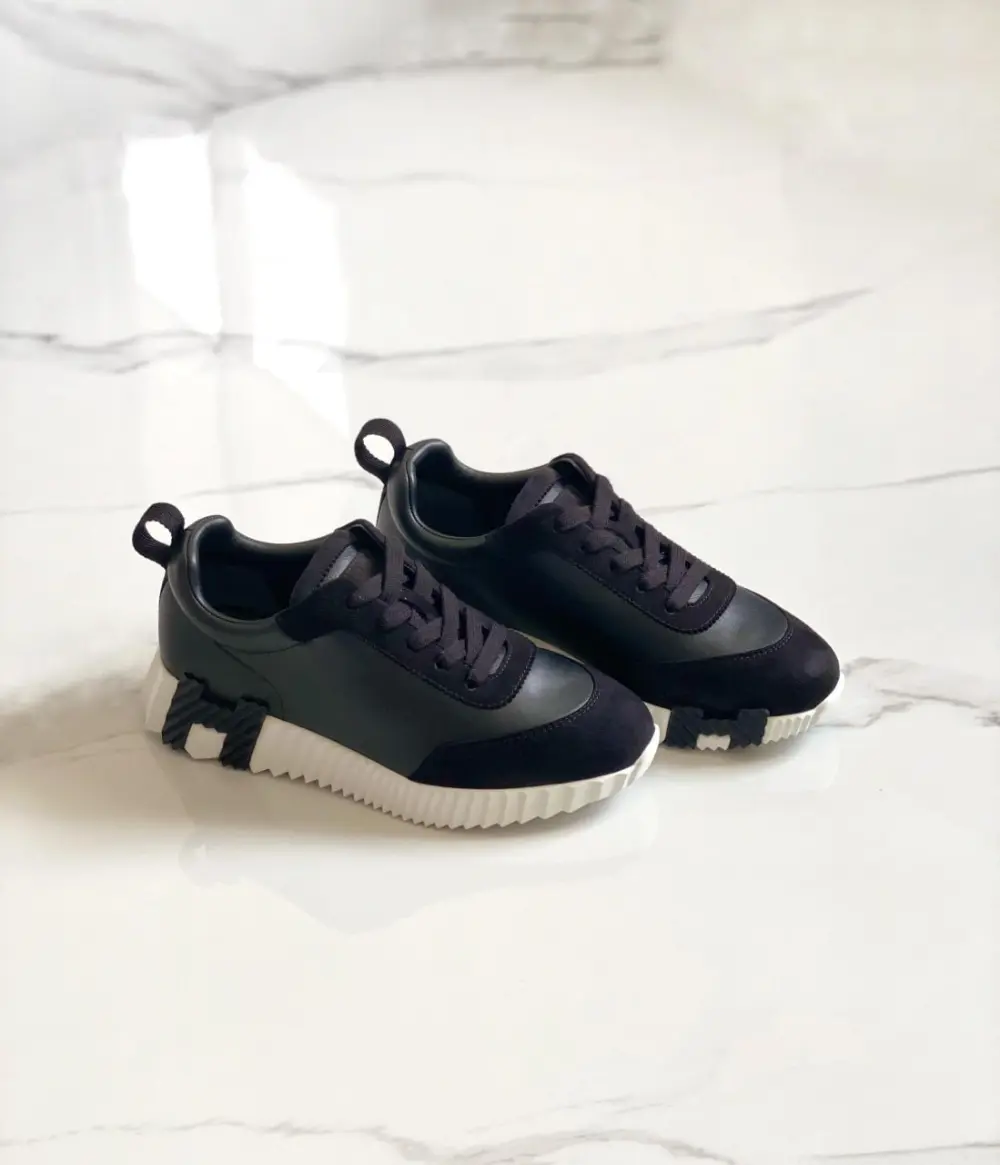 BOUNCING · BLACK LEATHER - H BLACK