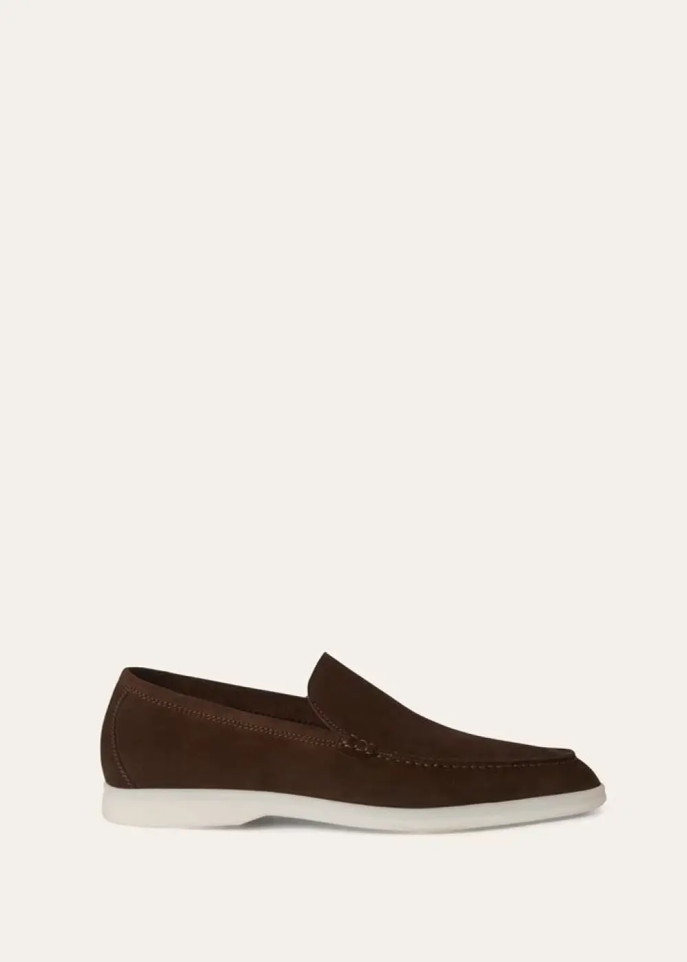 LORO PIANA SUMMER CHAMRS WALK LOAFER MEN SUEDE CHOCOLATE (H026)