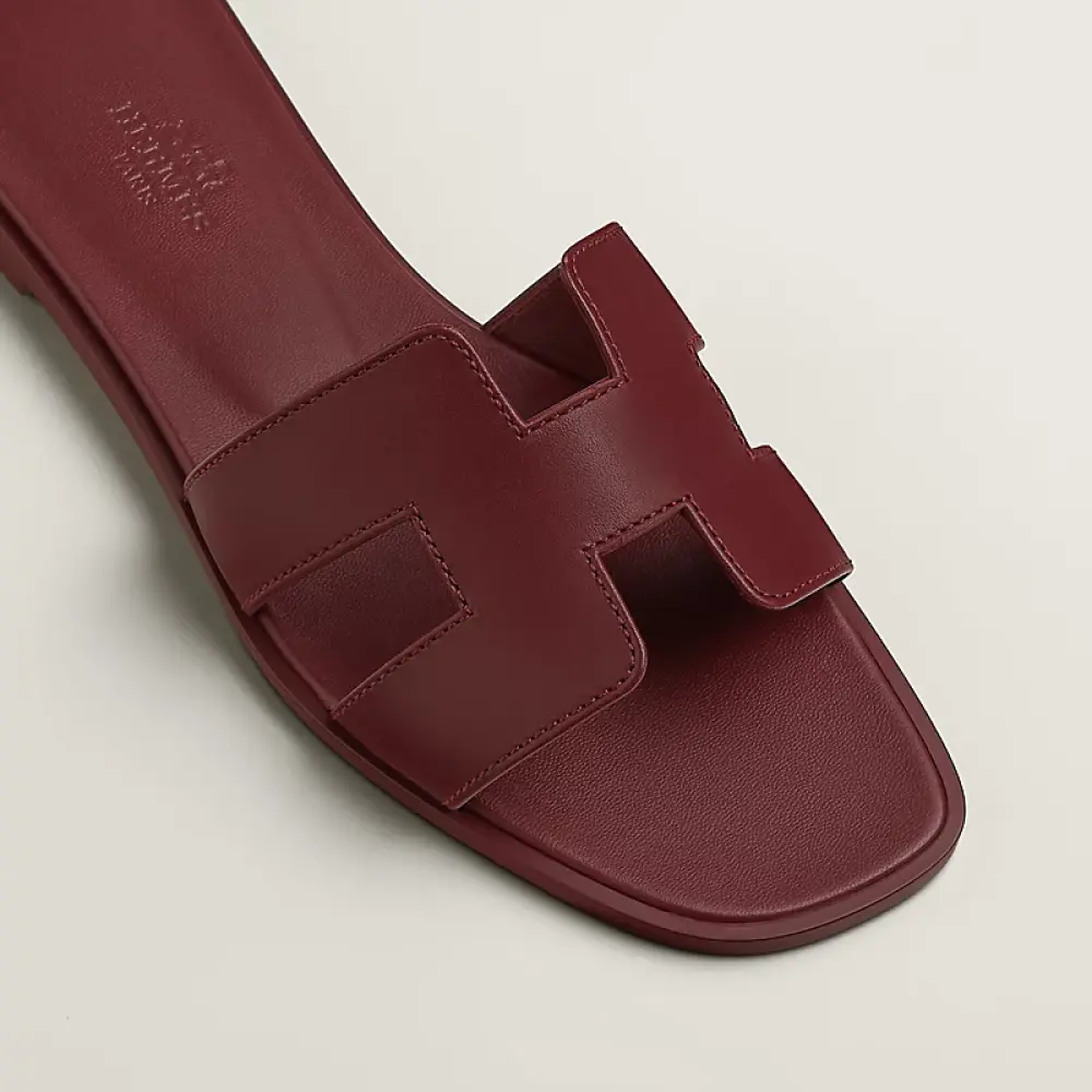 HERMES ORAN ROUGE BORDEAUX