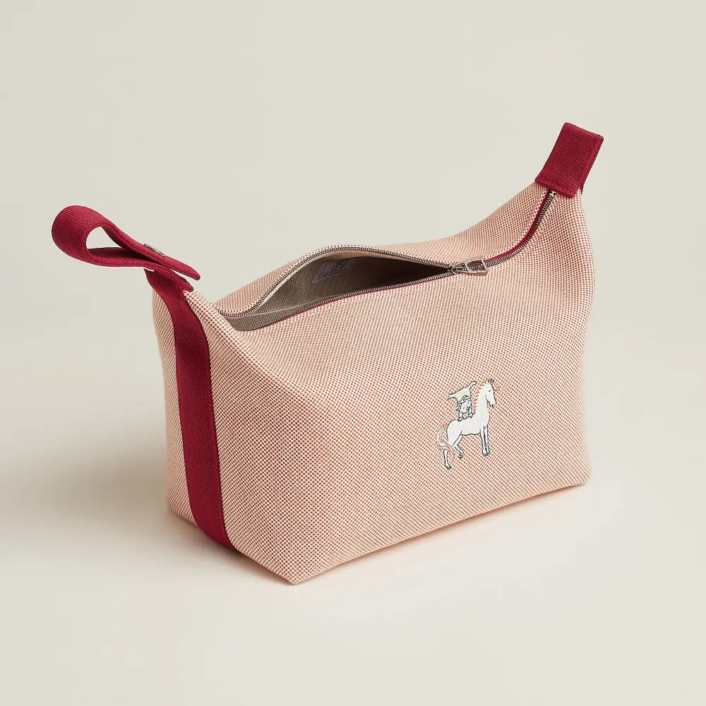 HERMES BRIDE A BRAC CABRIOLE GM TERRACOTTA