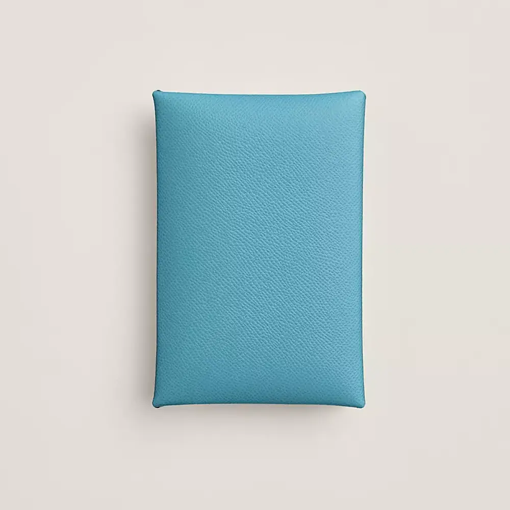 CALVI CARD HOLDER · BLUE DU NORD MADAME CALFSKIN